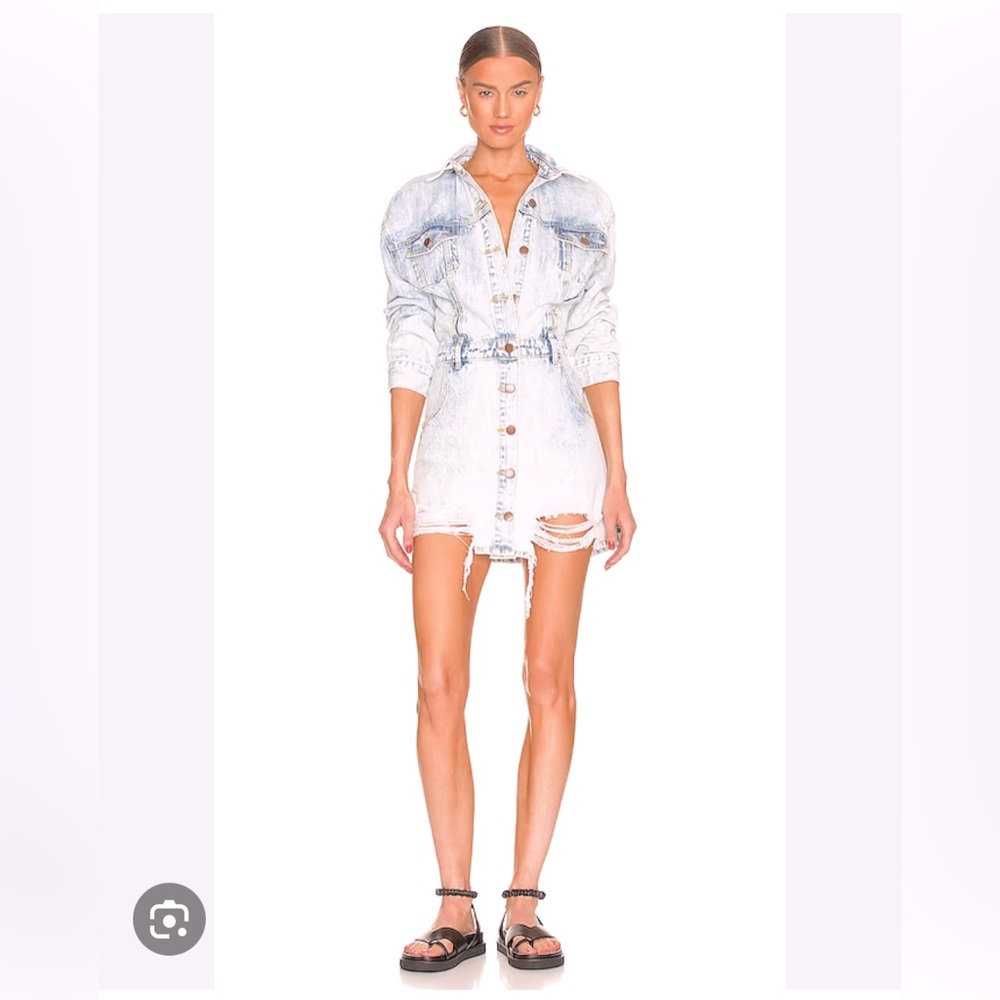 **SUPER CUTE**One Teaspoon NWT Malibu Florence denim dress.